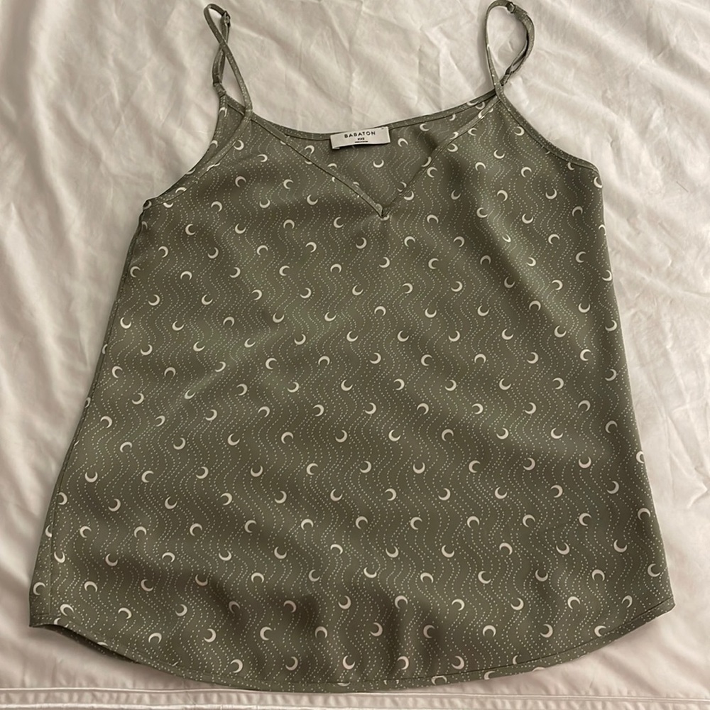 Aritzia printed tank top